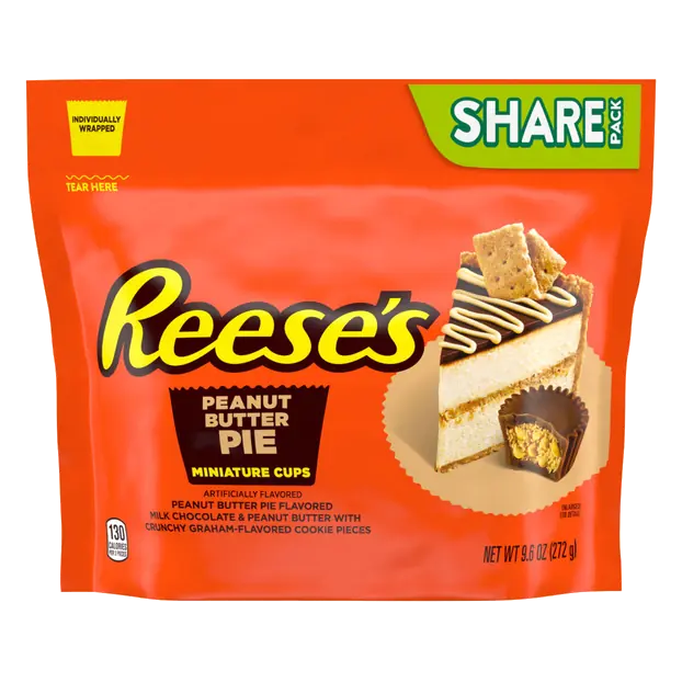 Miniatures Peanut Butter Pie Flavored Peanut Butter Cups
