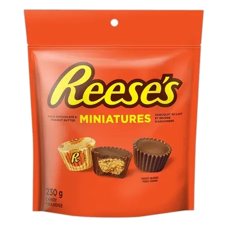 Miniatures Stand Up Pouch Peanut Butter Cups 230 g