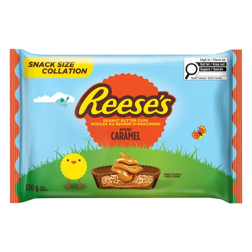 Peanut Butter Cups Caramel 170 g