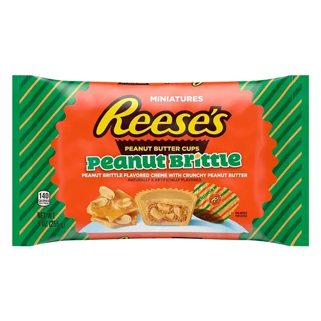 Peanut Butter Cups, Peanut Brittle, Miniatures