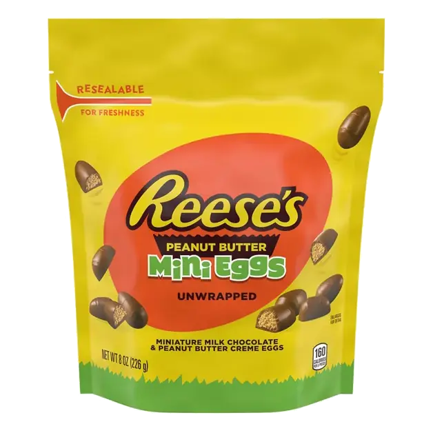 Peanut Butter Eggs, Unwrapped, Mini
