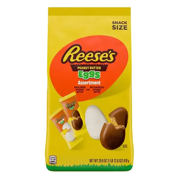 Peanut Butter Snack Size Eggs Assortment