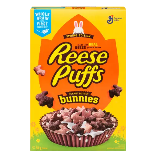 Reese Puffs Peanut Butter Bunnies Cereal 326 g