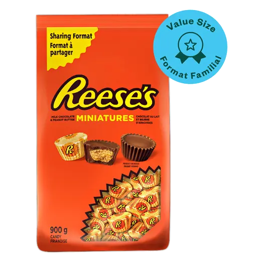 Chocolate Minis Cups Peanut Butter 900 g