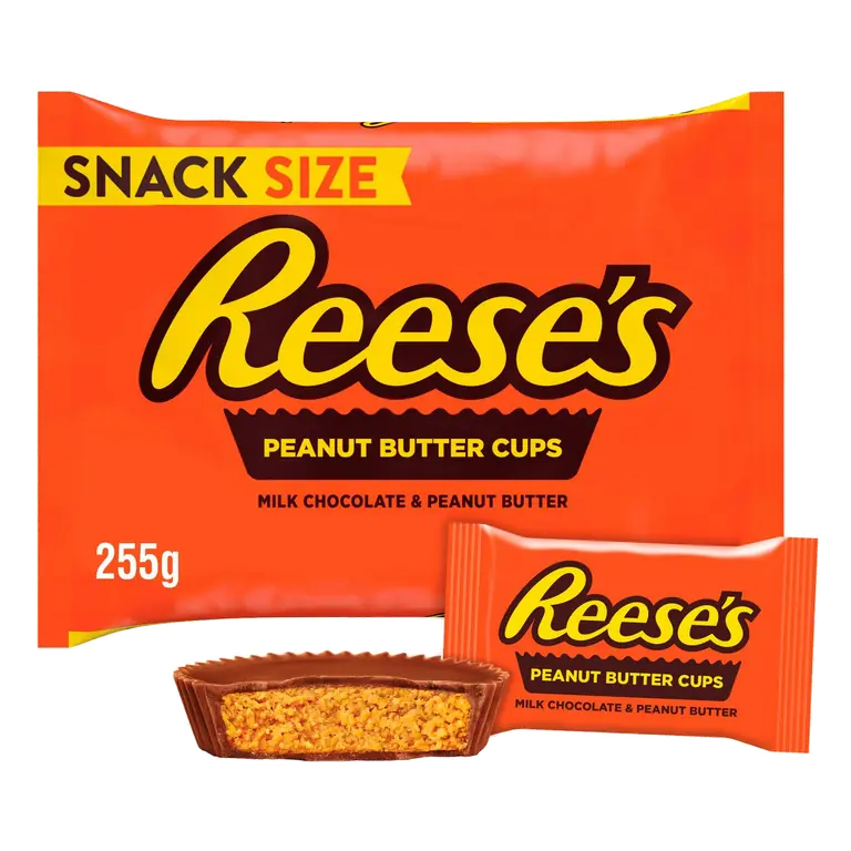 Reese's Snacksize 255g Multipack Milk Chocolate & Peanut Butter Cups