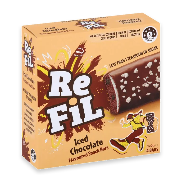 Iced Chocolate Flavoured Snack Bars