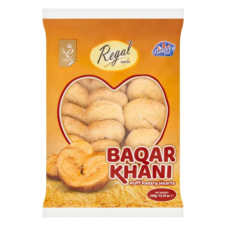 Bakery Baqar Khani Puff Pastry Hearts 350g