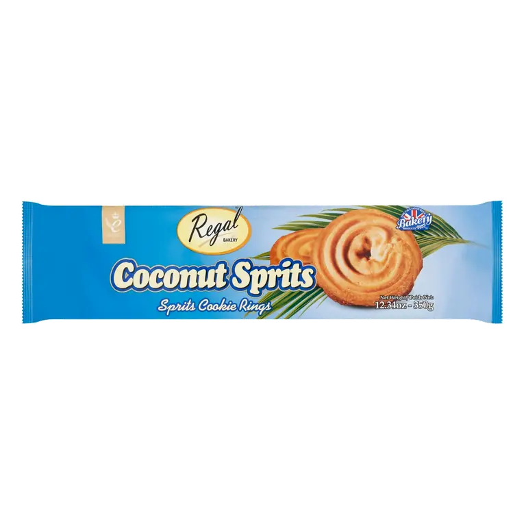 Bakery Coconut Sprits Cookie Rings 350g