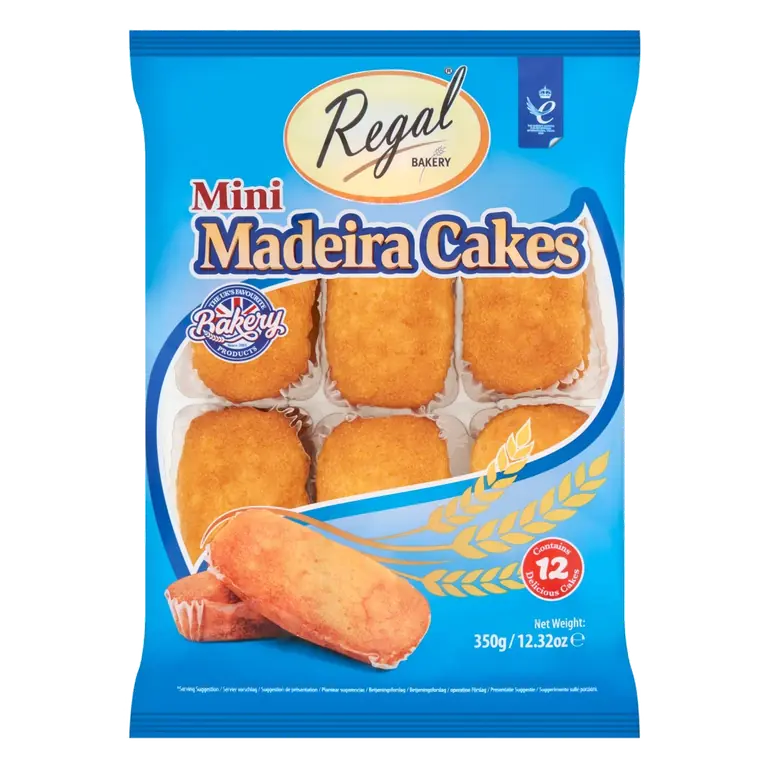 Bakery Mini Madeira Cakes
