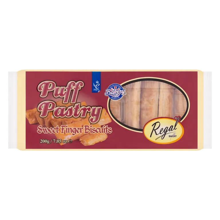 Regal Bakery Puff Pastry Sweet Finger Biscuits 200g