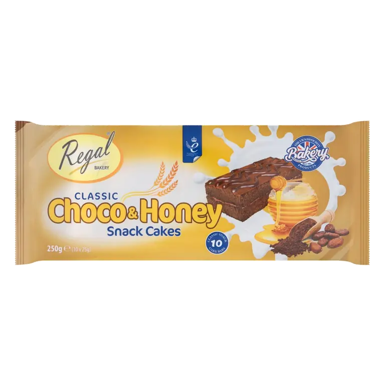 Classic Choco & Honey Snack Cakes