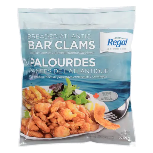 Atlantic Clams Bar Breaded 280 g (frozen)