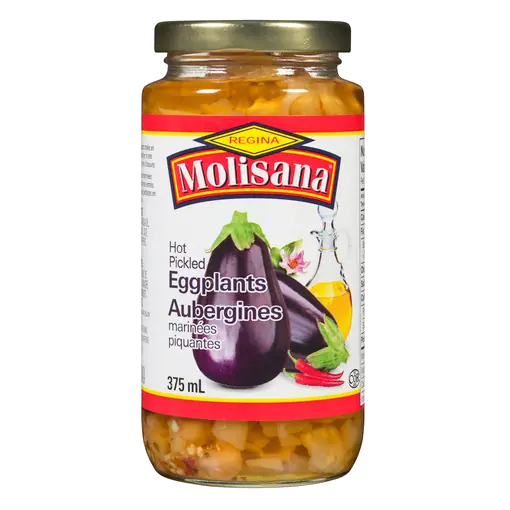 Pickled Eggplants In Oil Hot 375 ml