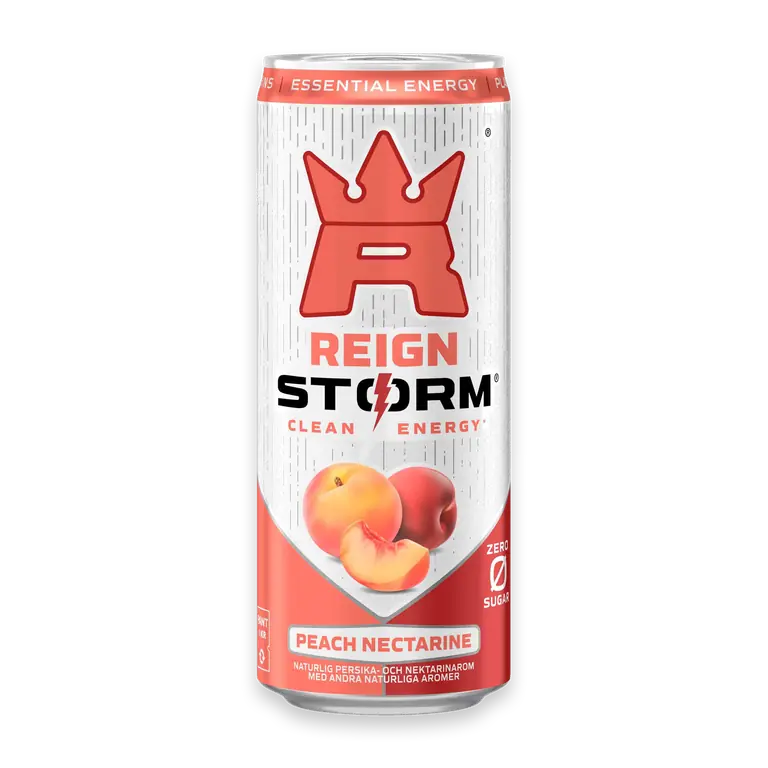Energidryck Reign Storm Peach Nectarine