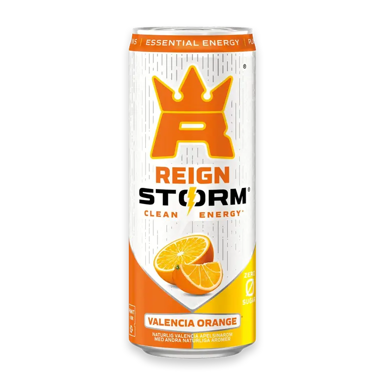 Energidryck Reign Storm Valencia Orange