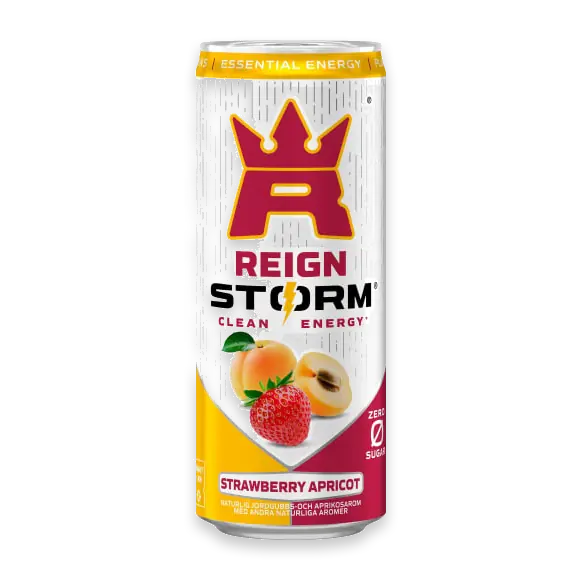 Reign Storm Strawberry Apricot Energidryck
