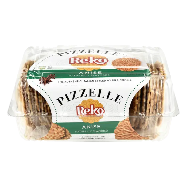 Anise Pizzelle Italian Waffle Cookies