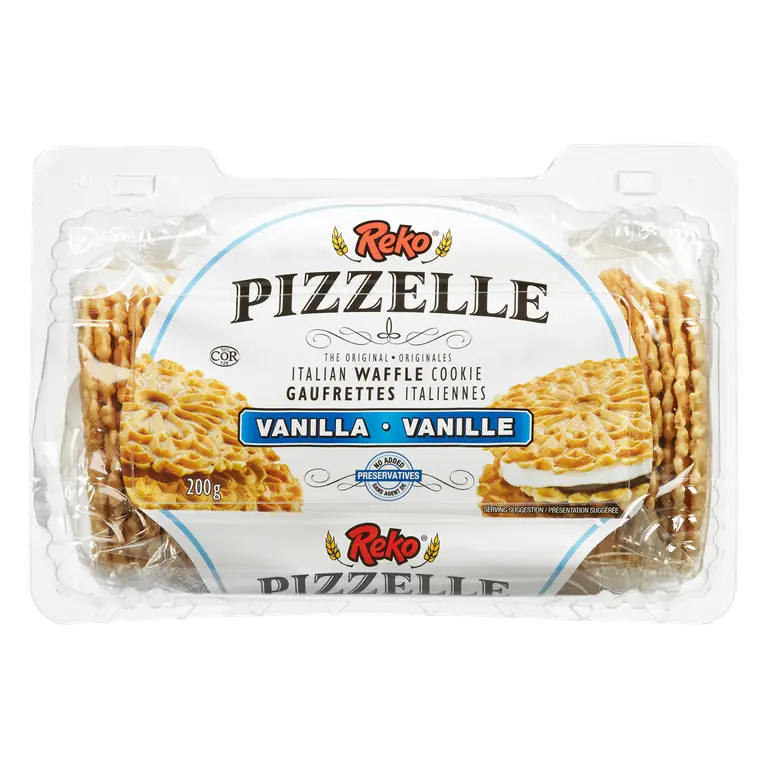 Vanilla Pizzelle Wafers 200 g