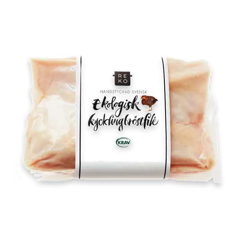 Kycklingbröstfilé färsk Ekologisk ca 450g KRAV