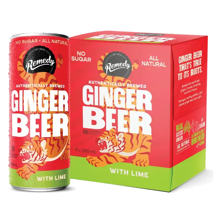 Ginger Beer Cans Lime