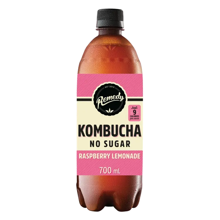Remedy Kombucha Raspberry Lemonade