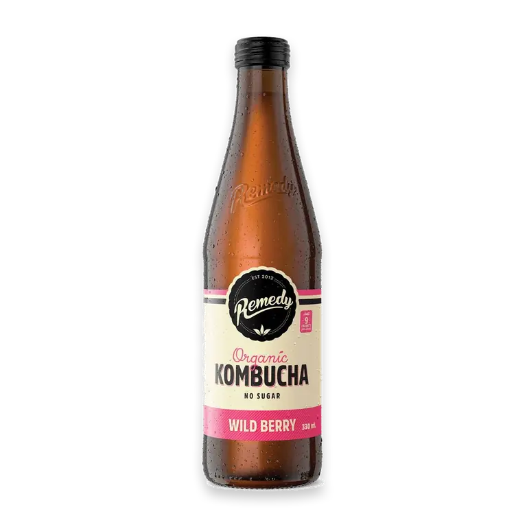 Organic Kombucha Wild Berry