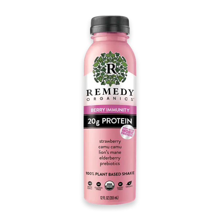 Organics Berry Immunity Plant-Based Protein Shake