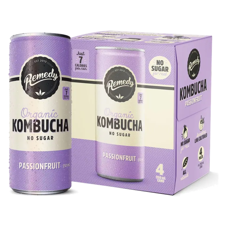 Passionfruit Kombucha