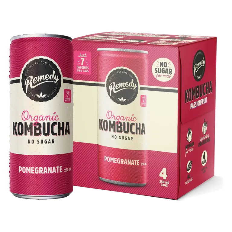 Pomegranate Kombucha
