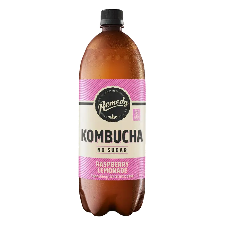 Raspberry Lemonade Kombucha 1L