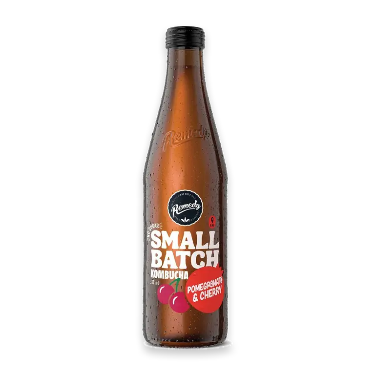 Small Batch Kombucha Pomegranate & Cherry