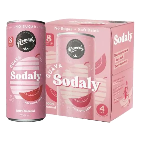 Sodaly Guava 4x250ml