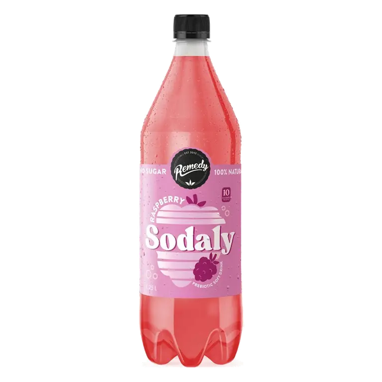 Sodaly Soft Drink Raspberry