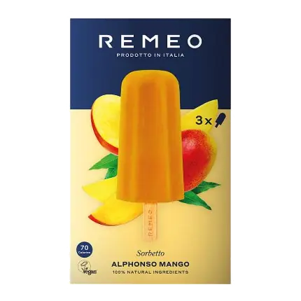 Mango Ice Lollies