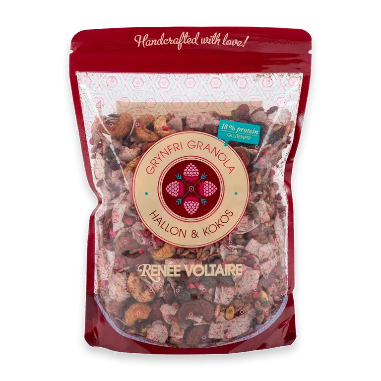 Grynfri Granola Hallon & Kokos