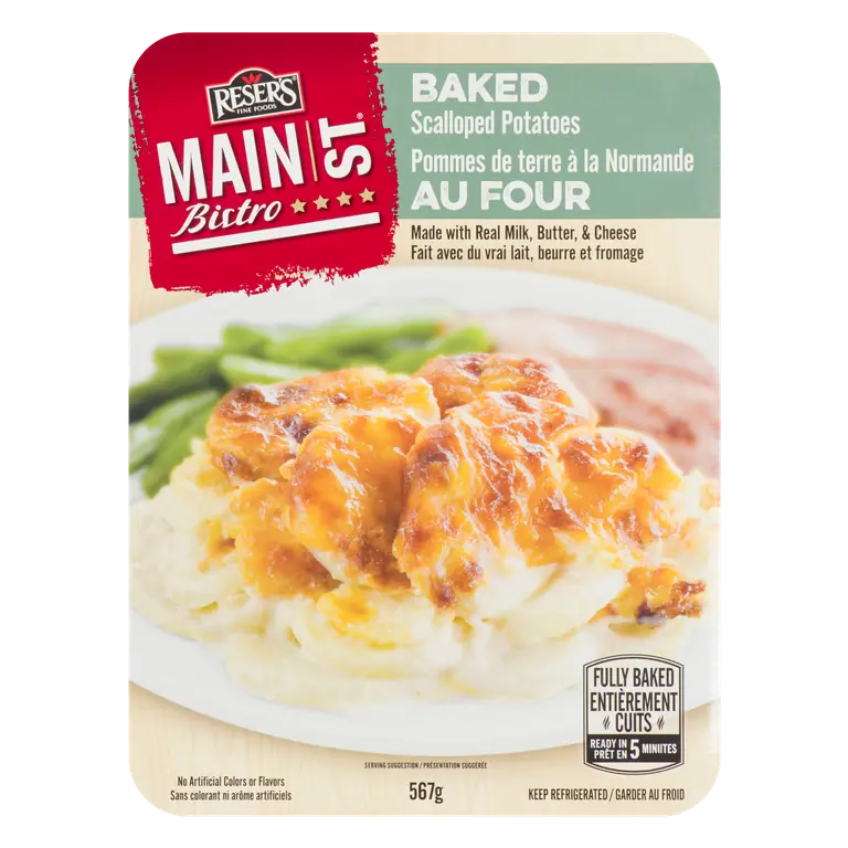 Main St. Bistro Scalloped Potatoes 567 g