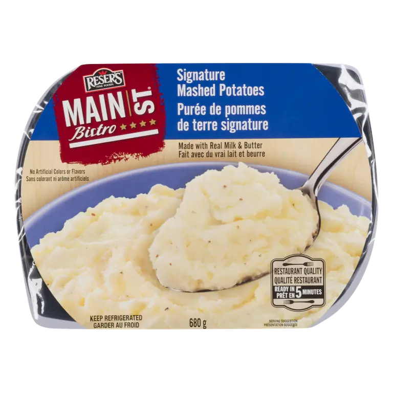 Main St. Bistro Signature Mashed Potatoes 680 g