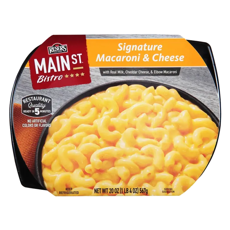 Signature Macaroni & Cheese with Real Milk, Cheddar Cheese, & Elbow Macaroni