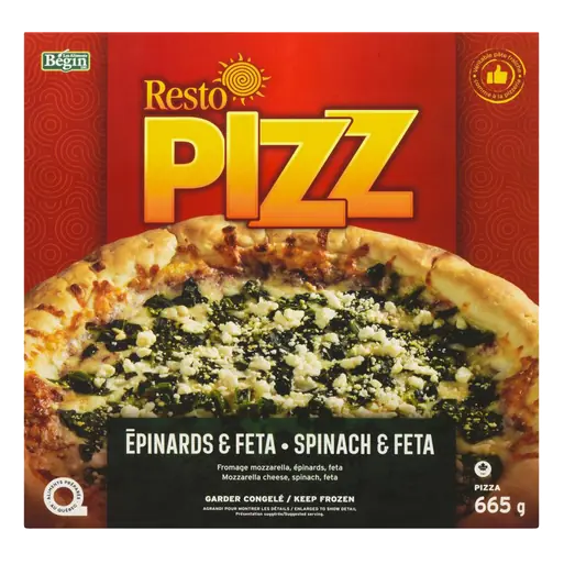Frozen Pizza 12-Inch Spinach & Feta 665 g