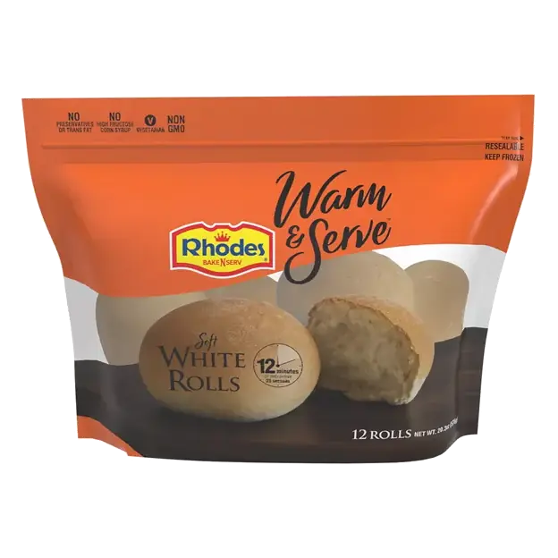 Warm & Serve White Rolls, Soft