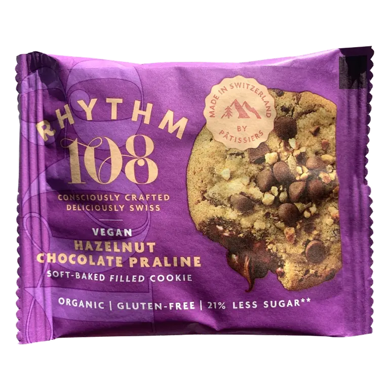 108 Hazelnut Chocolate Praline Soft-Baked Filled Cookie 50g