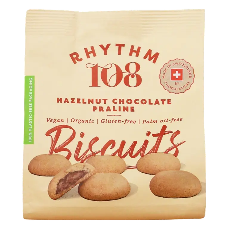108 Hazlenut Chocolate Praline Biscuits 135g