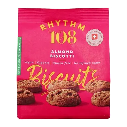 Rhythm108 Swiss Vegan Almond Biscotti
