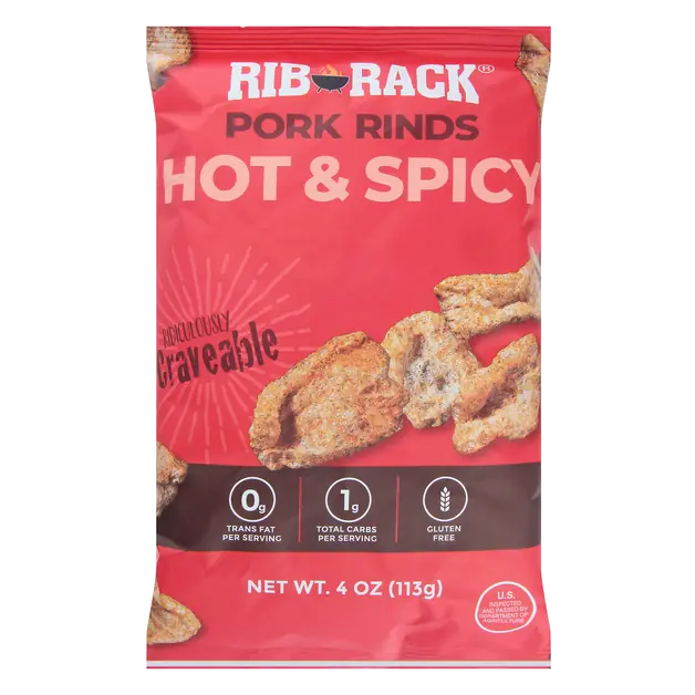 Hot & Spicy Pork Rinds