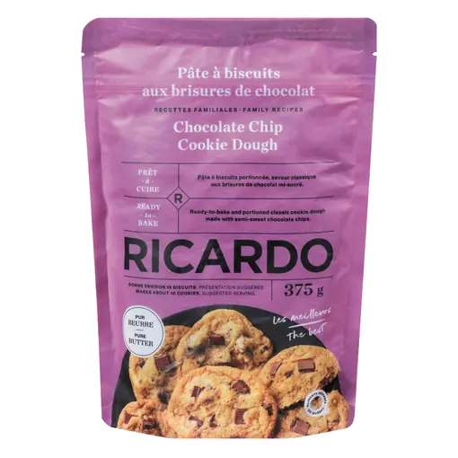 Frozen Cookie Dough Chocolate Chip 375 g