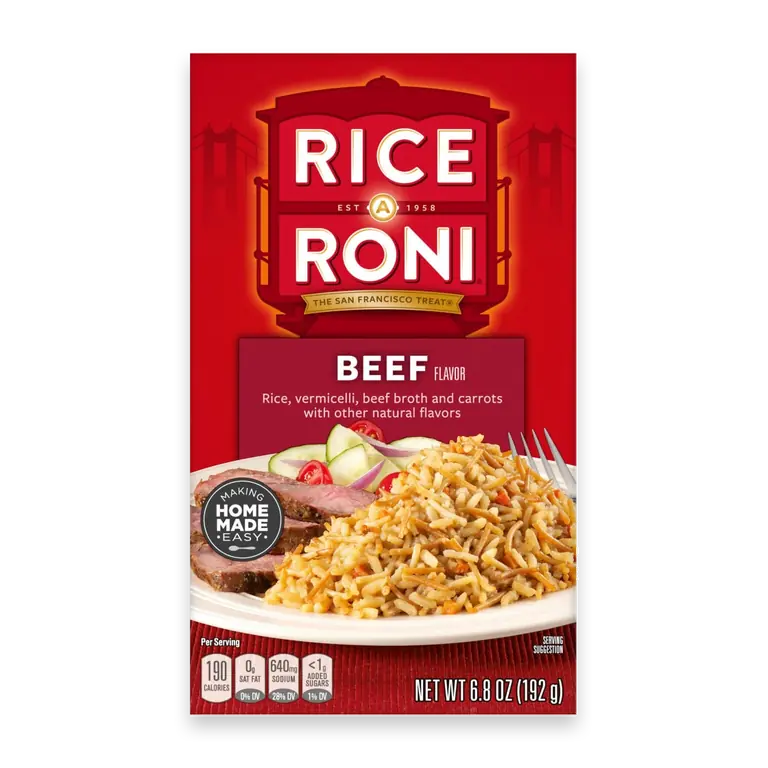 Beef Flavored Rice