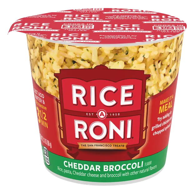 Cheddar Broccoli Flavor Mix Cup Microwave