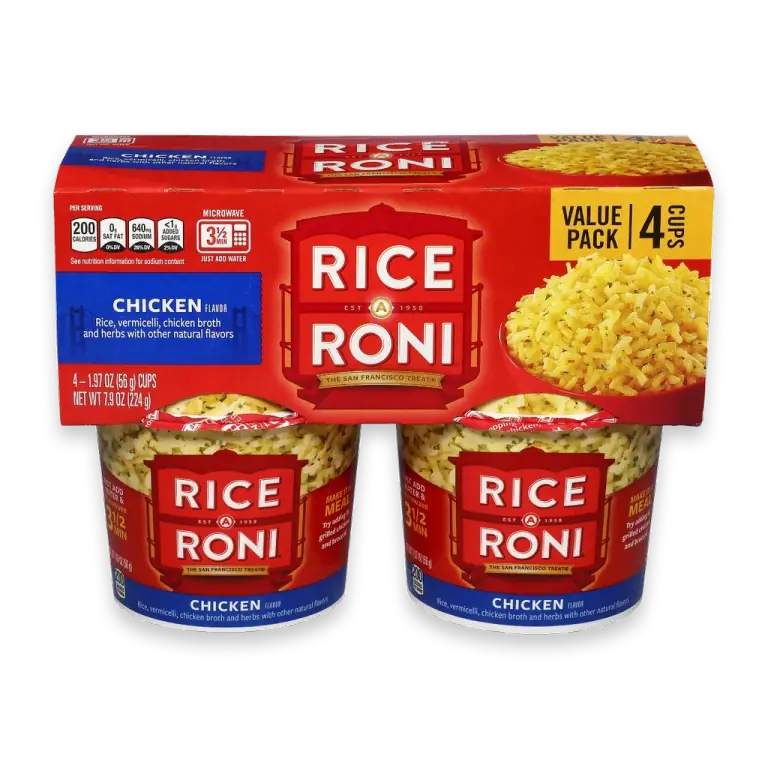 Chicken Flavor Rice Cups