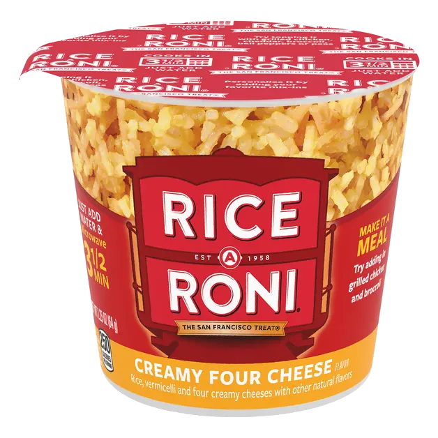 Creamy Four Cheese Flavor Rice, Vermicelli and Four Creamy Cheeses