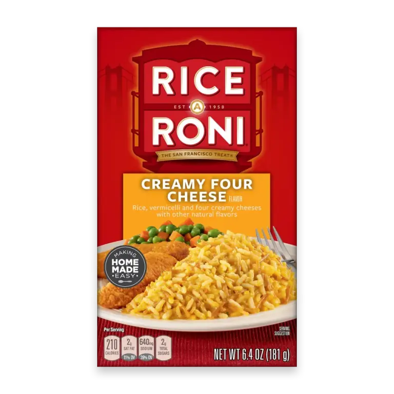 Creamy Four Cheese Rice Mix